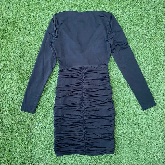 GUESS  | RUCHED BODYCON DRESS | S​ - Picture 8 of 8